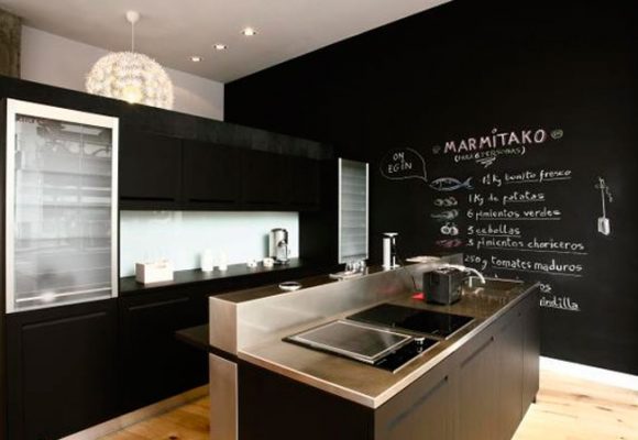 Ideas de Decoración de Cocinas: La Pizarra